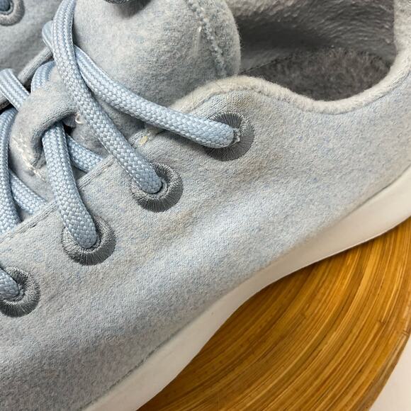 ALLBIRDS Wool Runners Frost Pale Blue Sneakers Size 9 - Picture 9 of 10